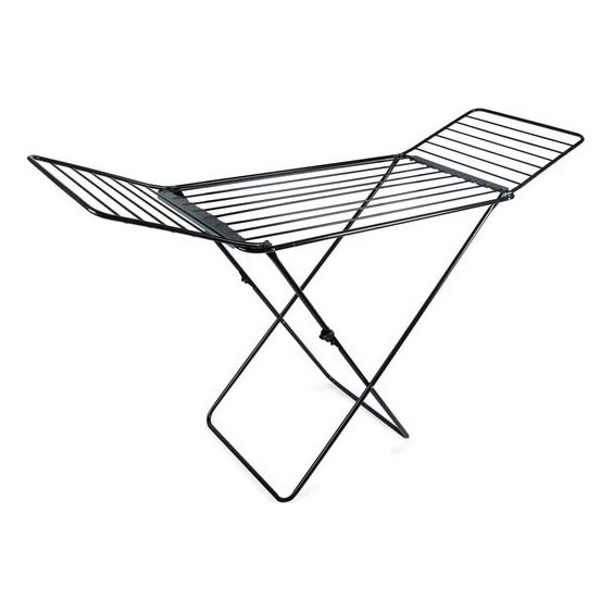 Salokāms veļas žāvētājs TORO 177x93 cm melns