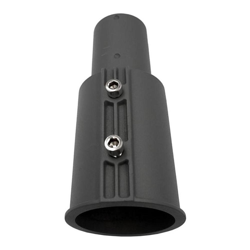 Samazināšana priekš iela lampa ar d. 50 mm antracīta IP44