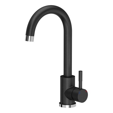 Samona - Izlietnes jaucējkrāns 32 cm granīts/melns