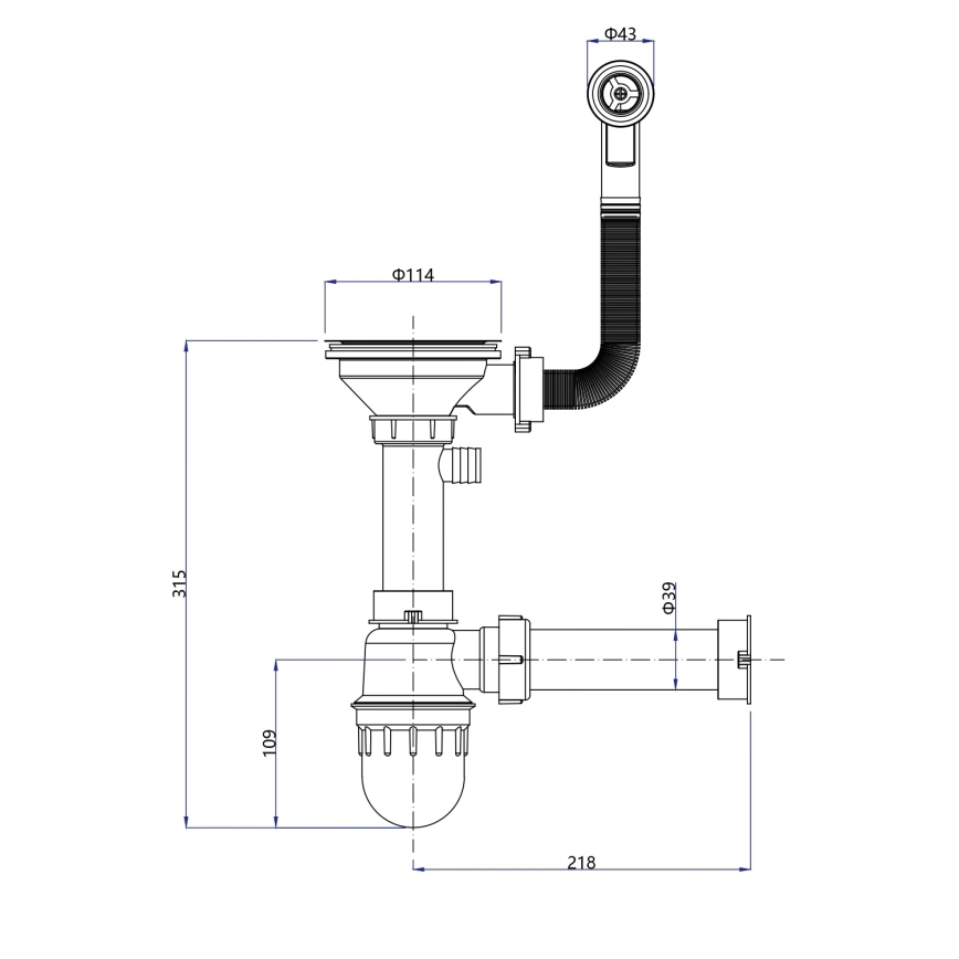 Samona - Virtuves izlietne SAMONA 77x44 cm granīts/pelēks