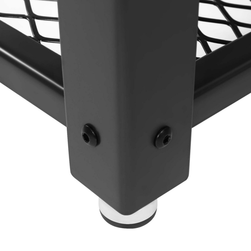 Sānu galdiņš ELDUR brūns/melns