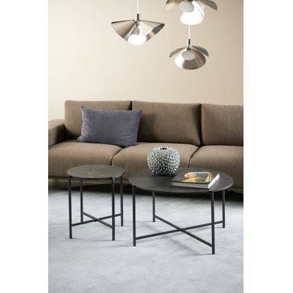 Sānu galdiņš MIA antracīta krāsā