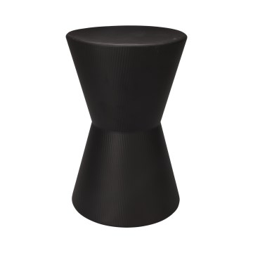 Sānu galdiņš PETIT Ø 29 cm, melns