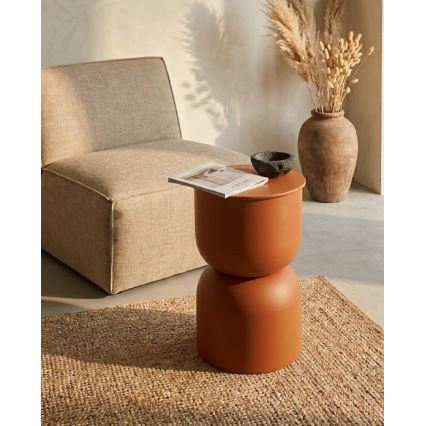 Sānu galdiņš PETIT Ø 31 cm, oranžs