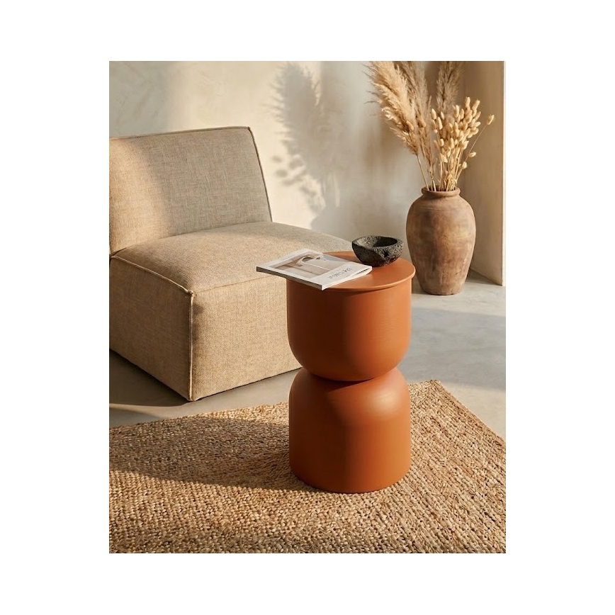 Sānu galdiņš PETIT Ø 31 cm, oranžs