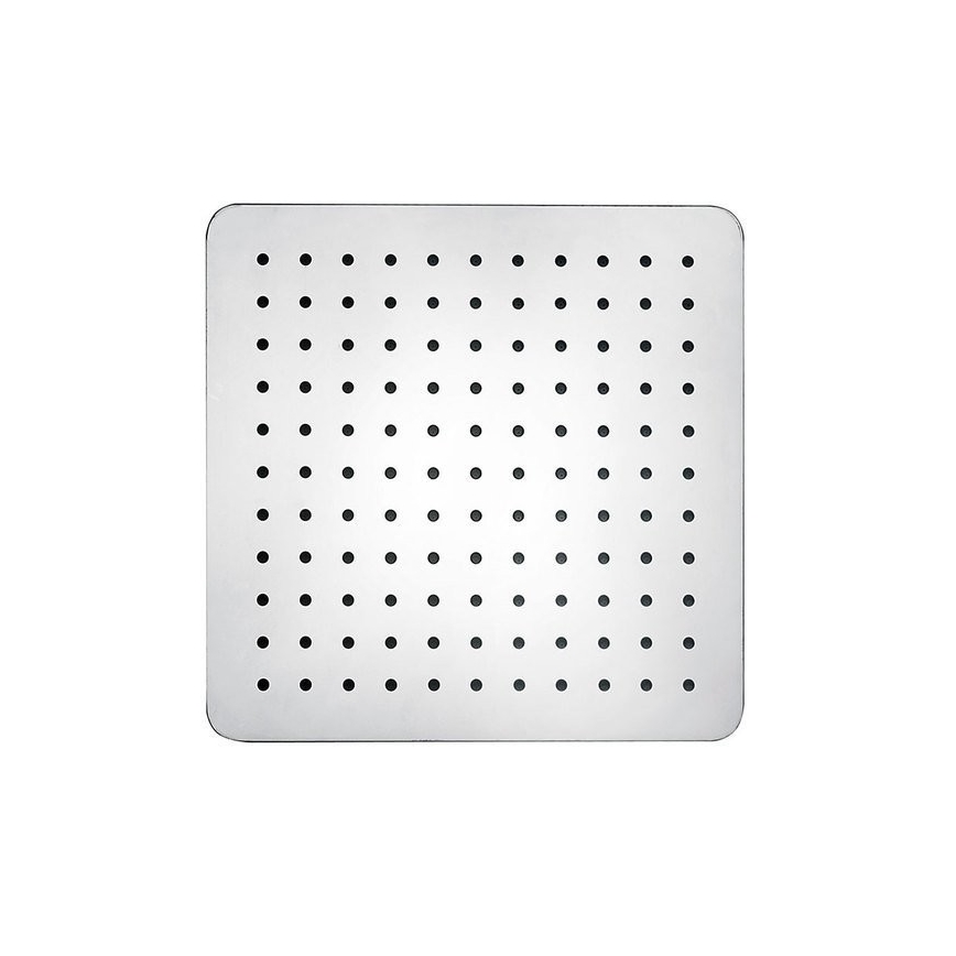 Sapho - Dušas galva SLIM 25x25 cm pulēts nerūsējošs tērauds