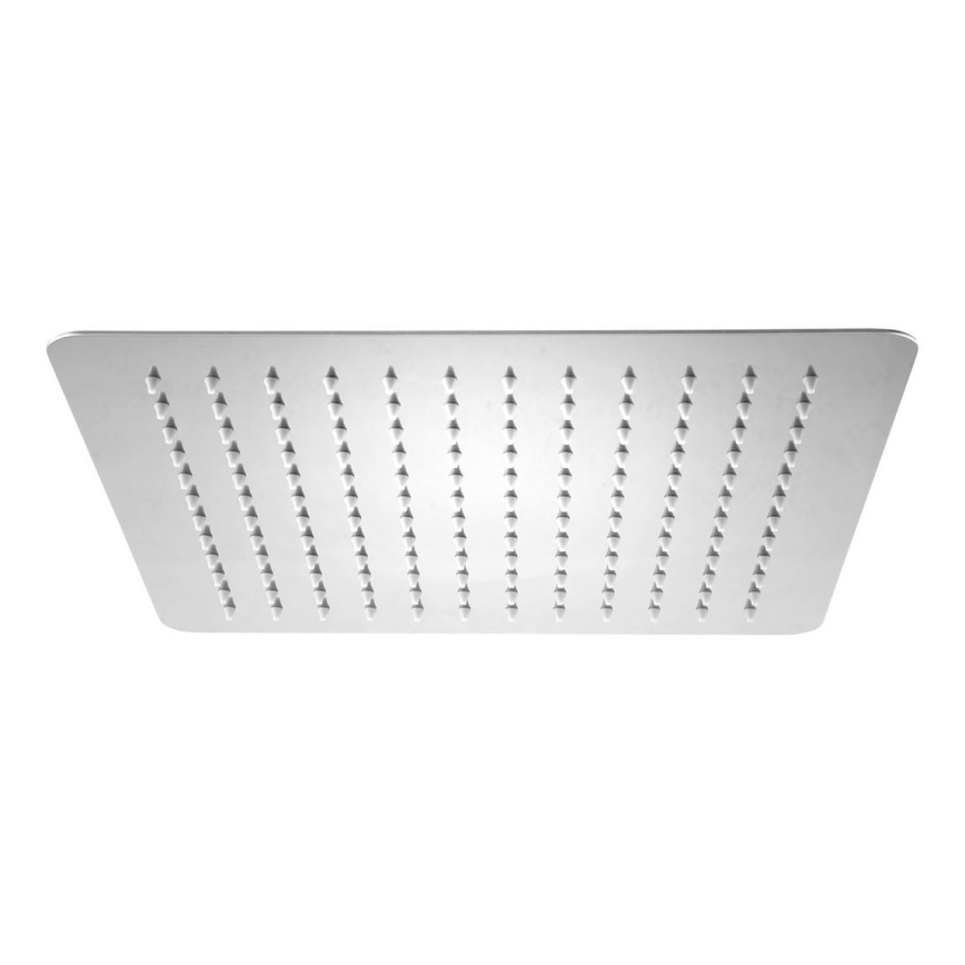 Sapho - Dušas galva SLIM 30x30 cm pulēts nerūsējošs tērauds