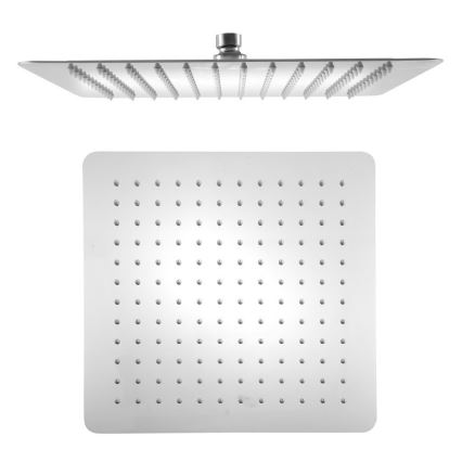 Sapho - Dušas galva SLIM 30x30 cm pulēts nerūsējošs tērauds