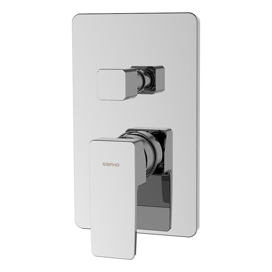 Sapho - Dušas jaucējkrāns slēptai montāžai TURSI, pulēts hroms