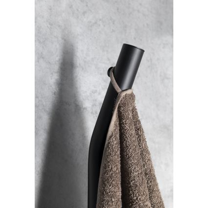 Sapho - Elektrisks dvieļu žāvētājs ar taimeri DUOPASSO 45W 170x12 cm matēta melna
