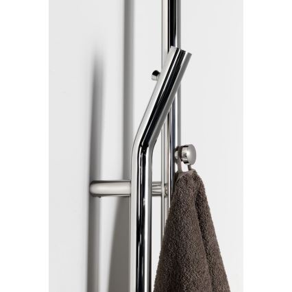Sapho - Elektriskais dvieļu žāvētājs ar taimeri DUOPASSO 45W 170x12 cm spīdīgs hroms