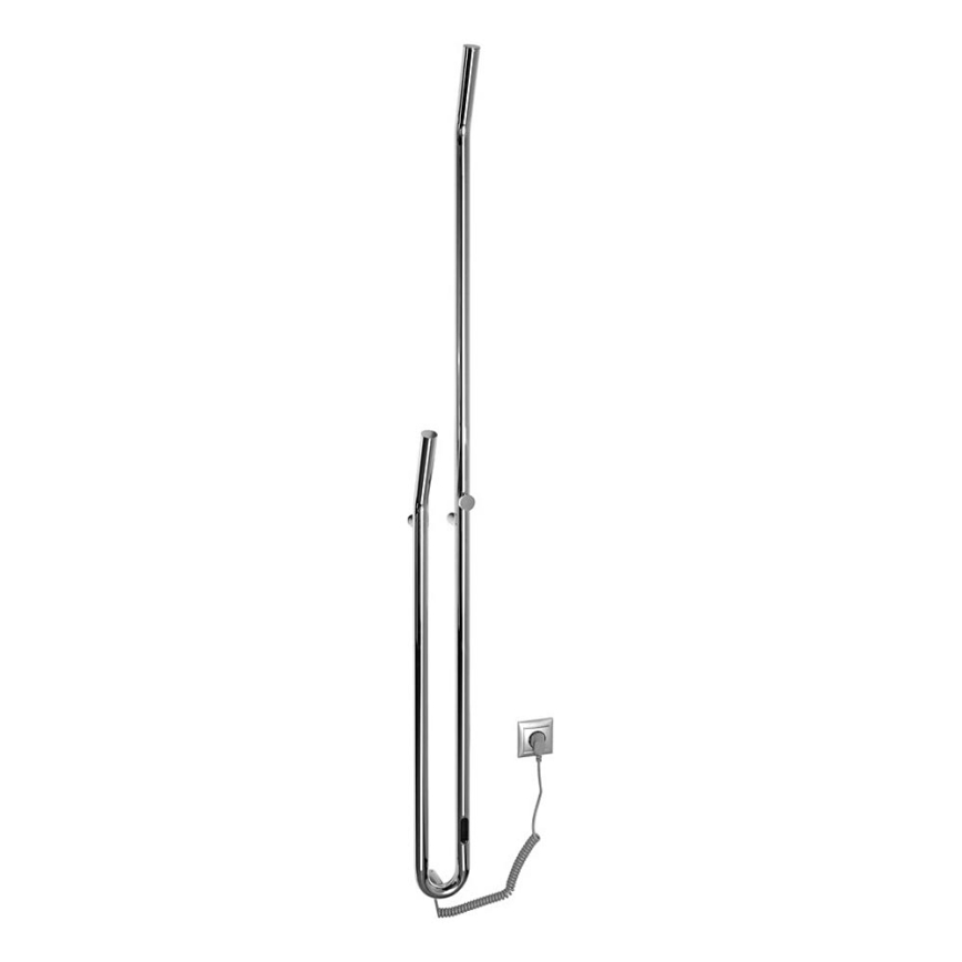 Sapho - Elektriskais dvieļu žāvētājs ar taimeri DUOPASSO 45W/230V 170 cm spīdīgi hromēts