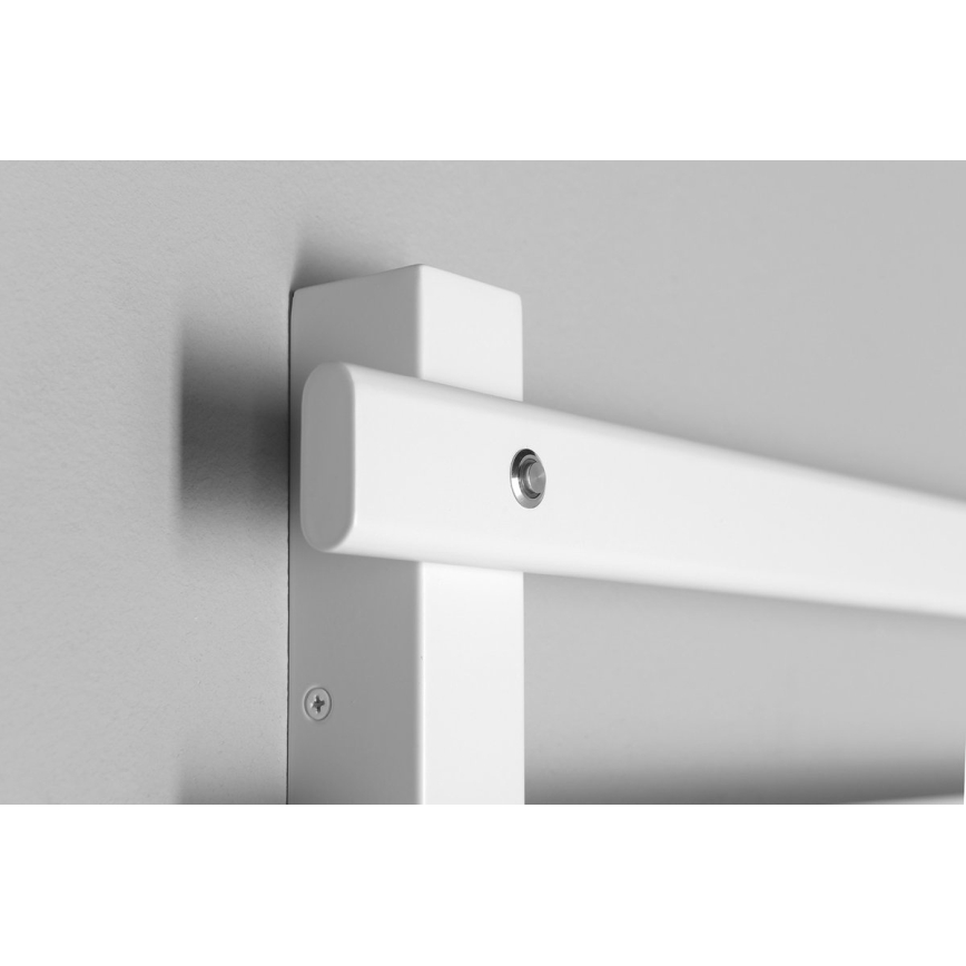 Sapho - Elektriskais dvieļu žāvētājs ELCOR 128 W 92 x 48 cm matēta balta