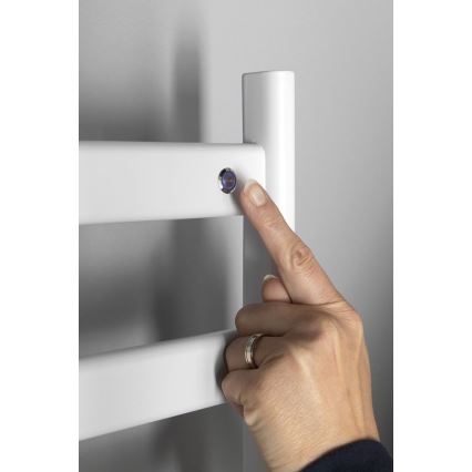 Sapho - Elektriskais dvieļu žāvētājs ELIAS 105W/230V 49x73 cm matēts balts