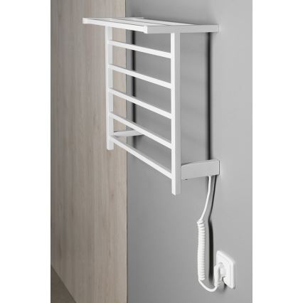 Sapho - elektriskais dvieļu žāvētājs ELZOR 60 W, 47 x 50 cm, matētā baltā krāsā