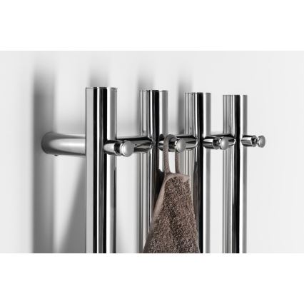Sapho - Elektriskais dvieļu žāvētājs PAPINADO 85W 120x26 cm spīdīgs hroms, labais
