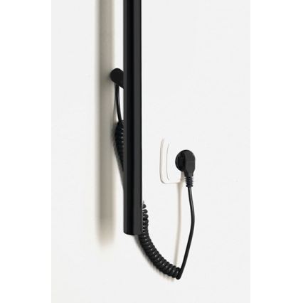 Sapho - Elektriskais dvieļu žāvētājs PASADOR 30W 150x15 cm matēts melns