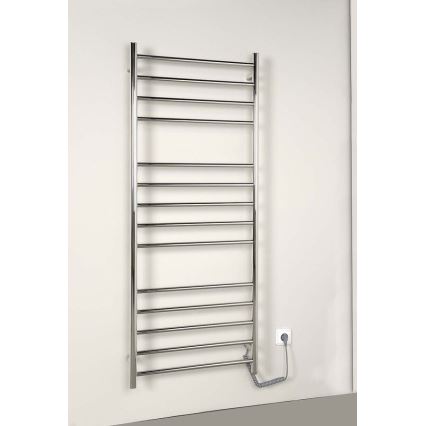 Sapho - Elektriskais dvieļu žāvētājs REDONDO 130W 116x63 cm spīdīgs hroms