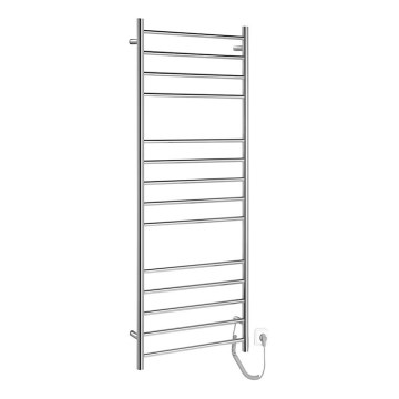 Sapho - Elektriskais dvieļu žāvētājs REDONDO 130W/230V 150 cm spīdīgi hromēts labās puses apaļš