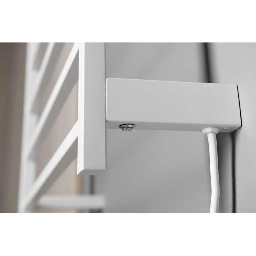 Sapho - Elektrisks dvieļu žāvētājs ELZOR 60W/230V 47x50 cm matēts balts