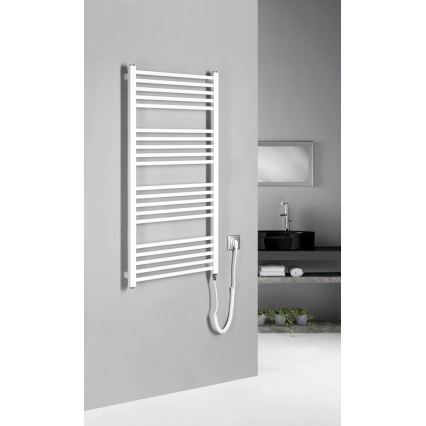 Sapho - Elektrisks dvieļu žāvētājs METRO-E 400W 106x50 cm balts