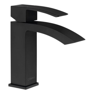 Sapho - izlietnes jaucējkrāns GINKO 15,6 cm matēts melns