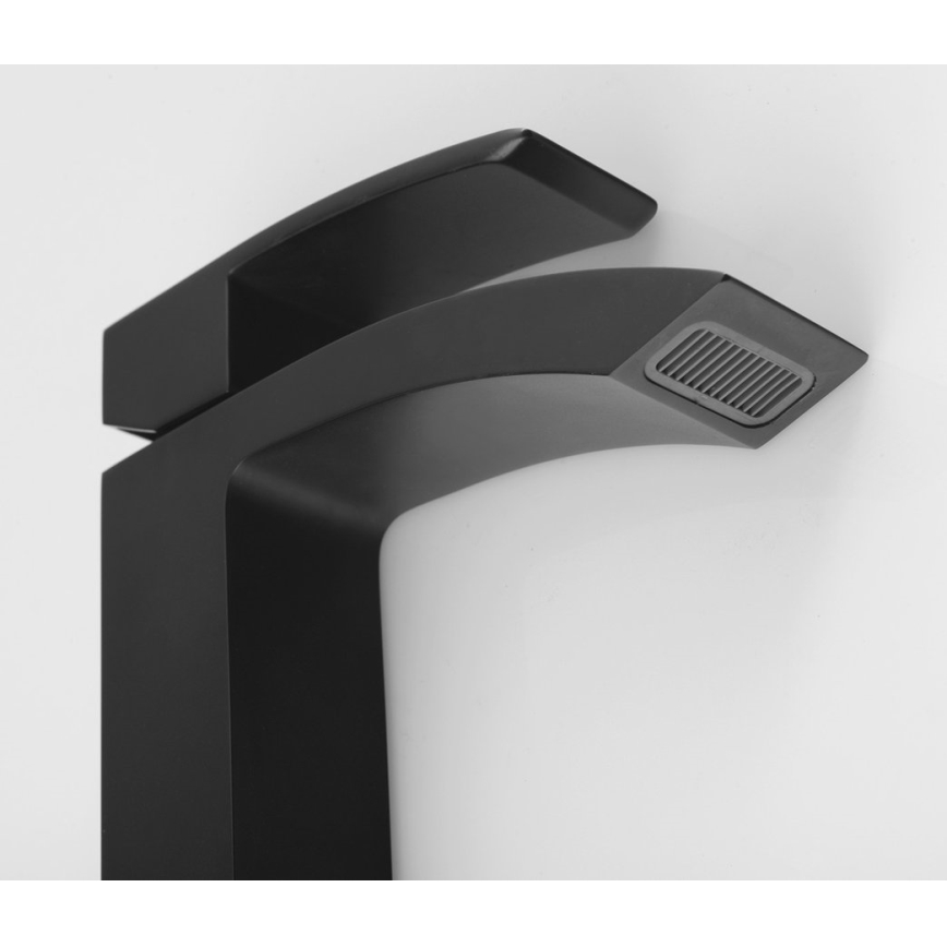 Sapho - izlietnes jaucējkrāns GINKO 15,6 cm matēts melns