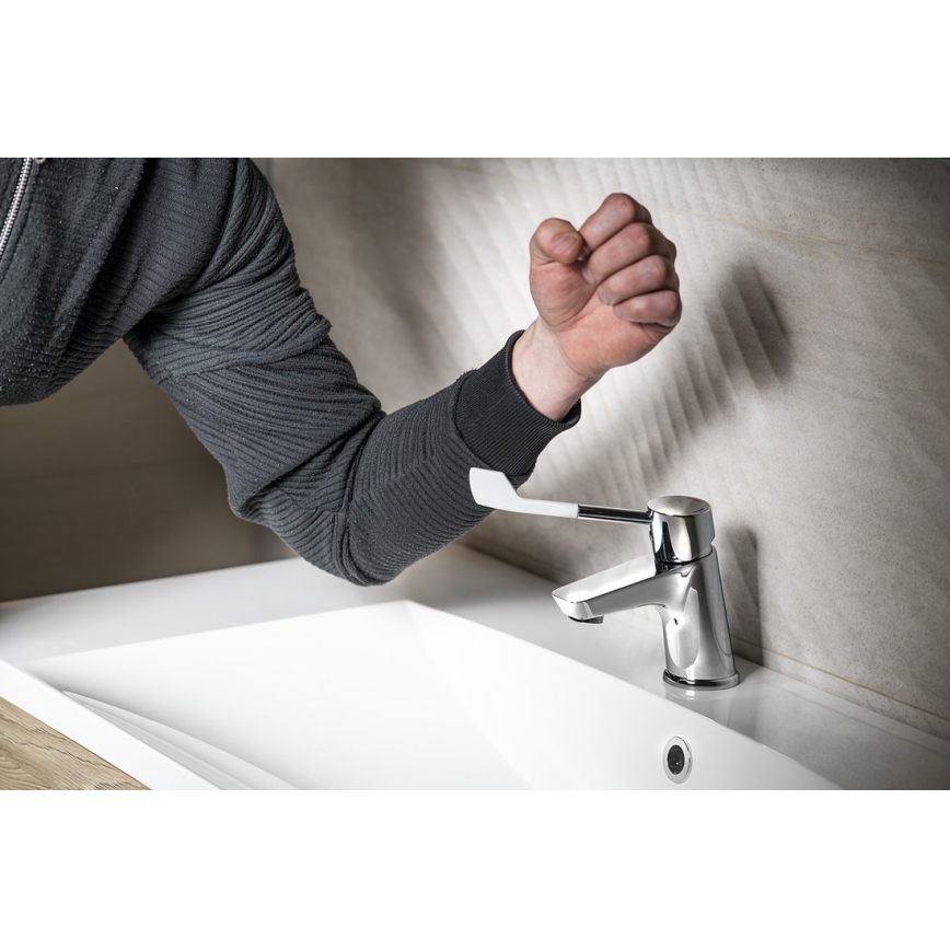 Sapho - Izlietnes jaucējkrāns LEA 15,4 cm spīdīgs hroms