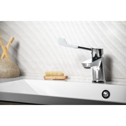 Sapho - Izlietnes jaucējkrāns LEA 15,4 cm spīdīgs hroms