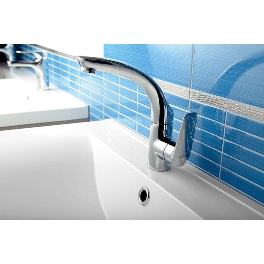 Sapho - izlietnes jaucējkrāns SOLITER 18 cm, spīdīga hroma apdare