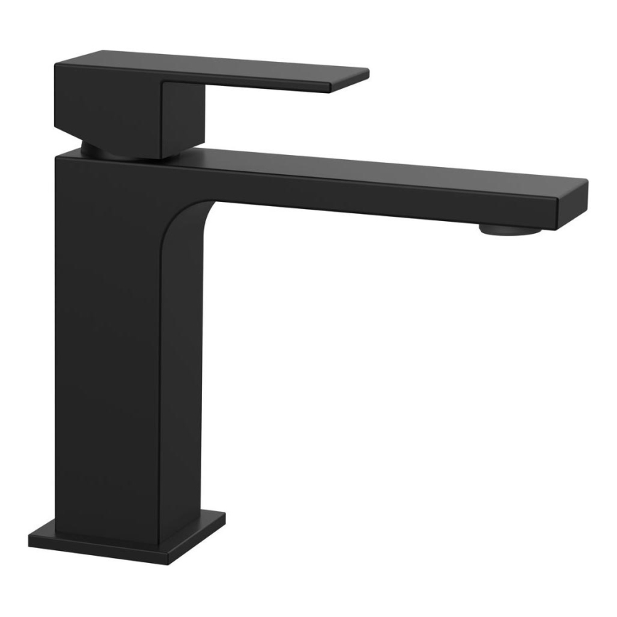 Sapho - Izlietnes krāns CUBEMIX 15,3 cm matēts melna