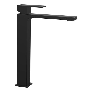 Sapho - Izlietnes krāns CUBEMIX 27,8 cm matēts melna