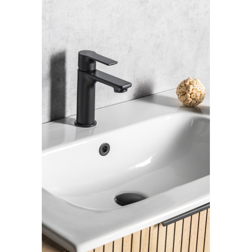 Sapho - Izlietnes krāns PAX 16,5 cm matēts melna