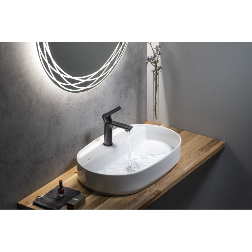 Sapho - Izlietnes krāns PAX 16,5 cm matēts melna