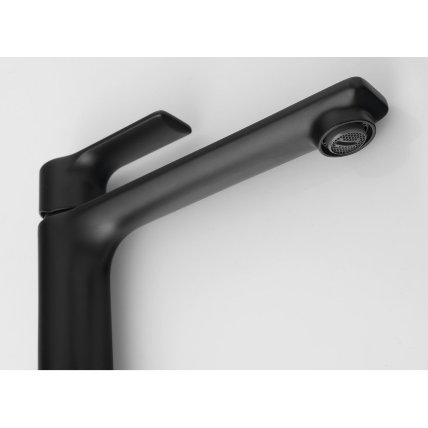 Sapho - Izlietnes krāns PAX 31,5 cm matēts melna