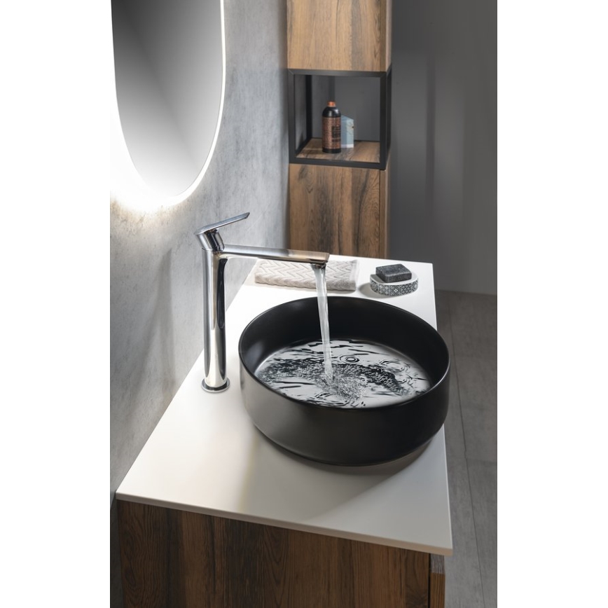 Sapho - Izlietnes krāns PAX 31,5 cm spīdīgi hromēts