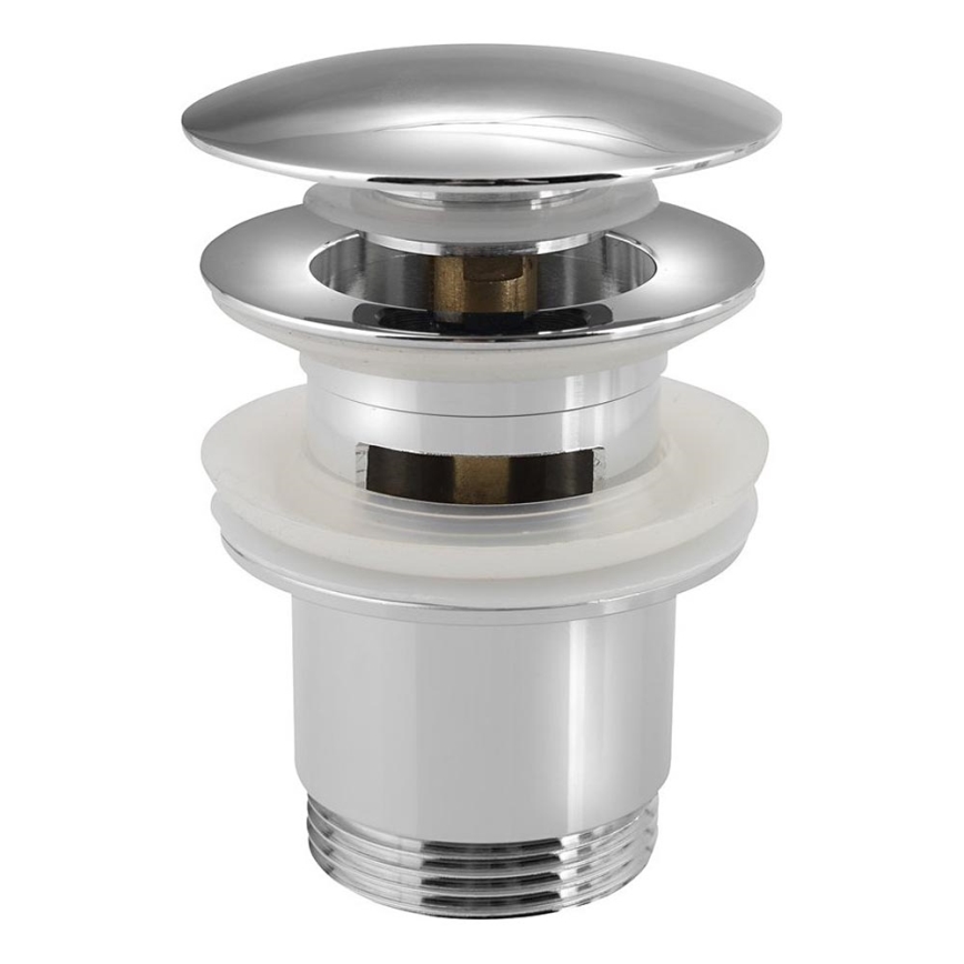 Sapho - Izlietnes ventilis Ø 6,7 cm spīdīgi hromēts