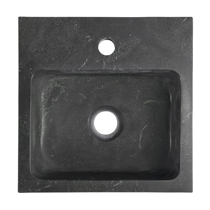 Sapho - karājamā izlietne BLOK 30x30 cm antracīts