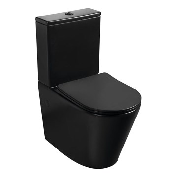 Sapho - kombinētais WC PACO keramika/melna