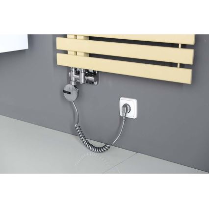 Sapho - vārstu savienojumu komplekts TWIN COMBI centrālai pieslēgšanai, labais / spīdīgs hroms