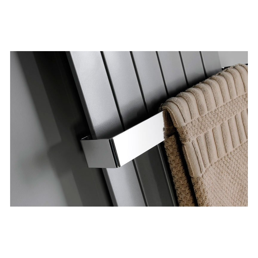 Sapho - sienas dvieļu turētājs COLONNA 8x65 cm no slīpēta nerūsējošā tērauda