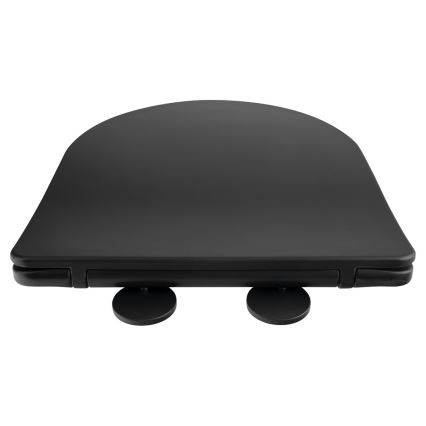 Sapho - Tualetes sēdeklis SoftClose PACO melns