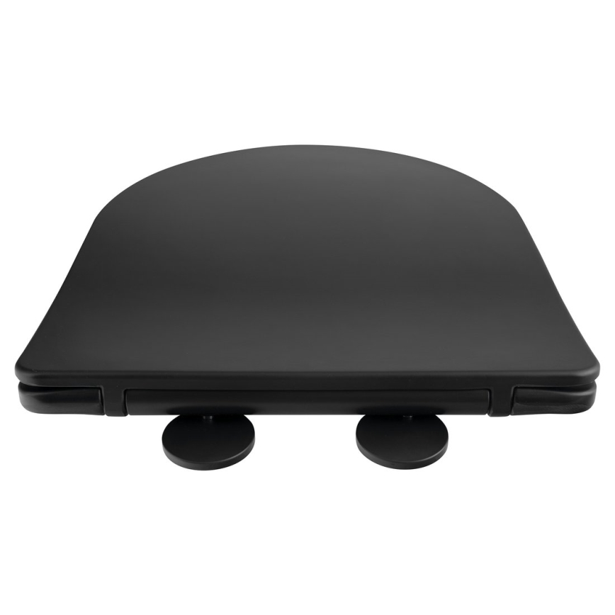 Sapho - Tualetes sēdeklis SoftClose PACO melns