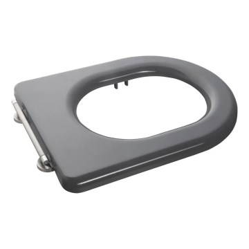 Sapho - Tualetes sēdeklis SoftClose, pelēks