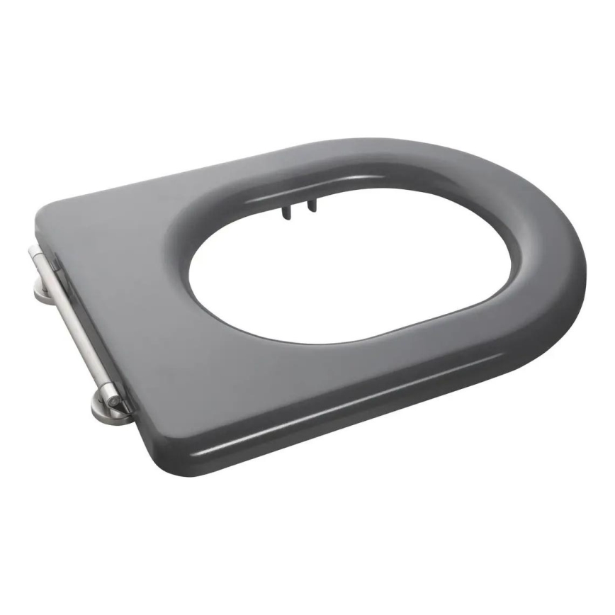 Sapho - Tualetes sēdeklis SoftClose, pelēks