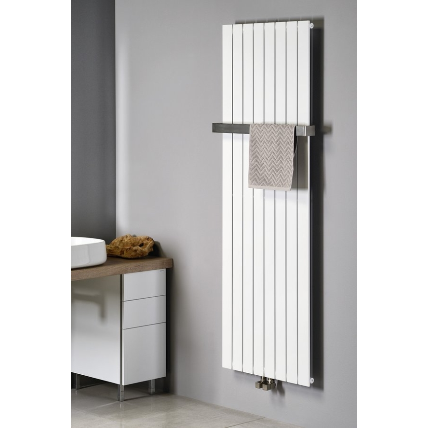 Sapho - Vannas istabas dvieļu žāvētājs COLONNA 910W/230V 45x180 cm balts