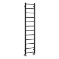 Sapho - Vannas istabas radiators DINA 138x30 cm matēts melns