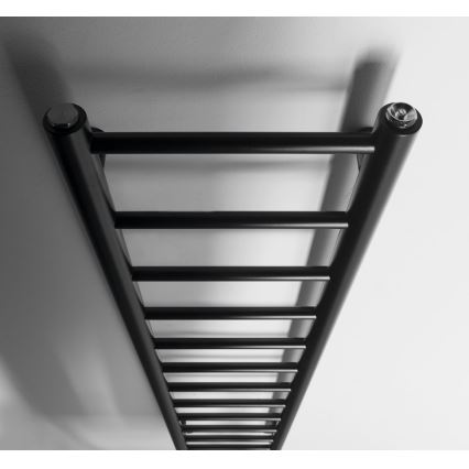 Sapho - Vannas istabas radiators DINA 138x30 cm matēts melns