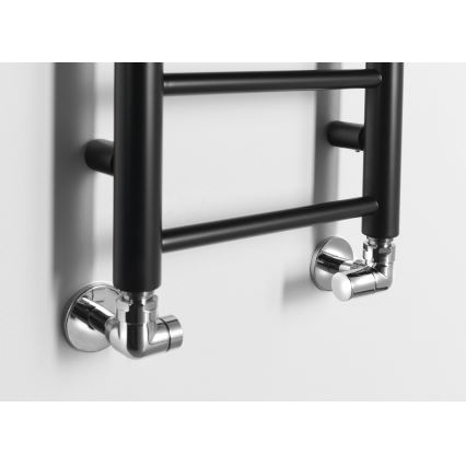 Sapho - Vannas istabas radiators DINA 138x30 cm matēts melns