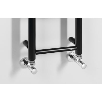 Sapho - Vannas istabas radiators DINA 168x25 cm matēts melns